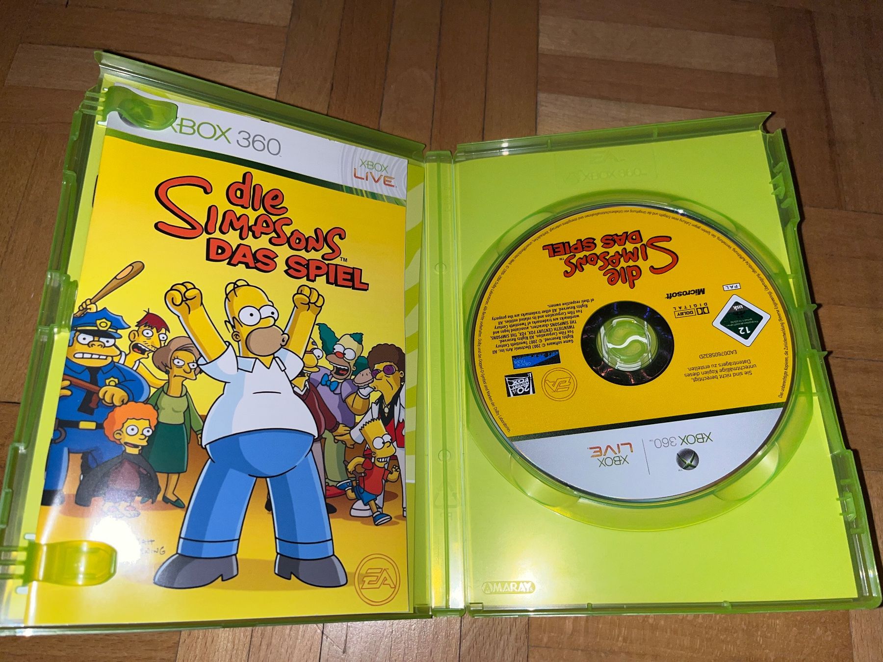 Microsoft Spiele: Die Simpsons das Spiel – Gebraucht aus Basel von Ruemli17 1