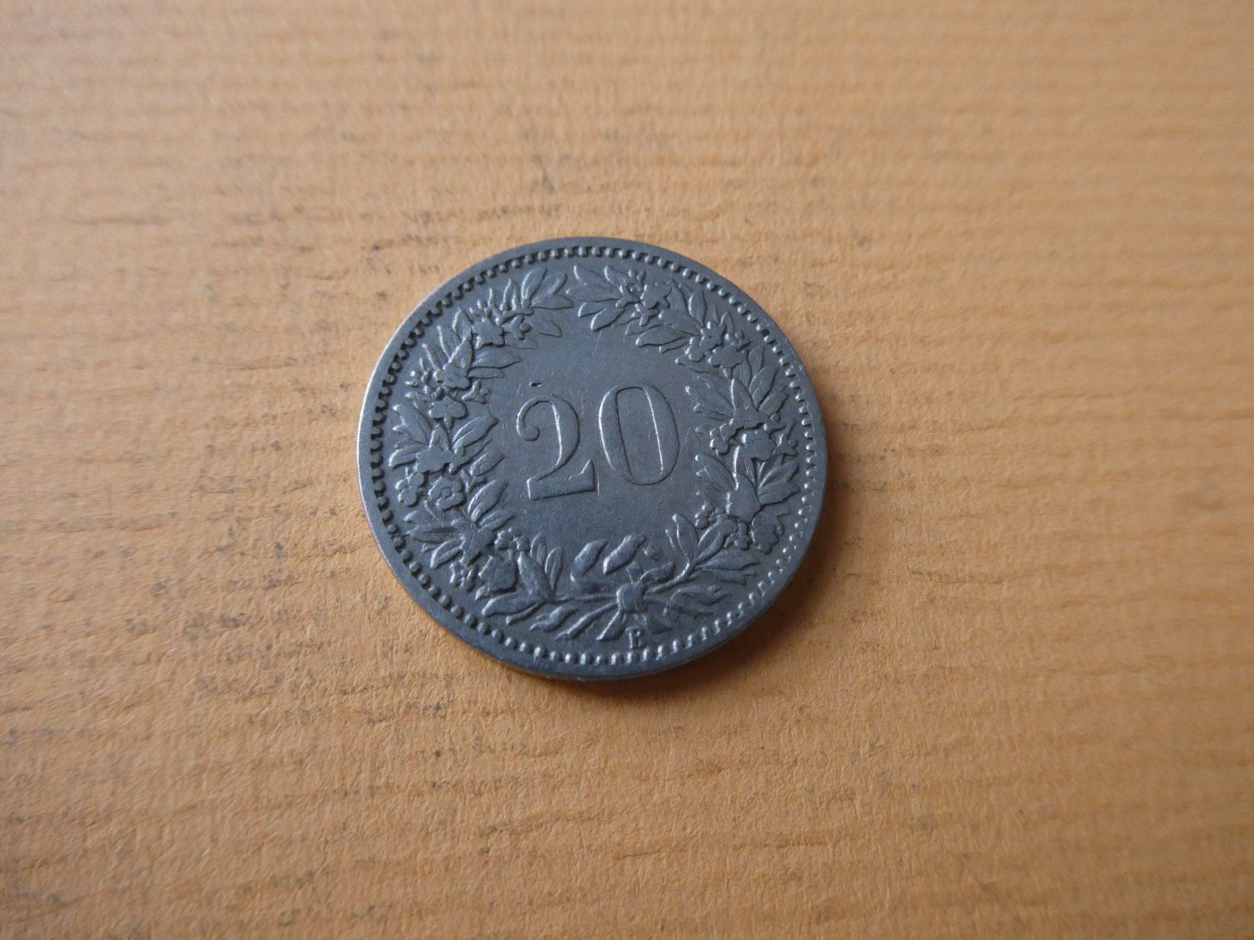 Toutes les monnaies: Schweiz 1897, 20 Rappen – D'occasion à Hinterforst par Rohusri 1