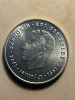 Belgien 250 Franc König Boudouin - Silber 835/1000 -25 Gramm