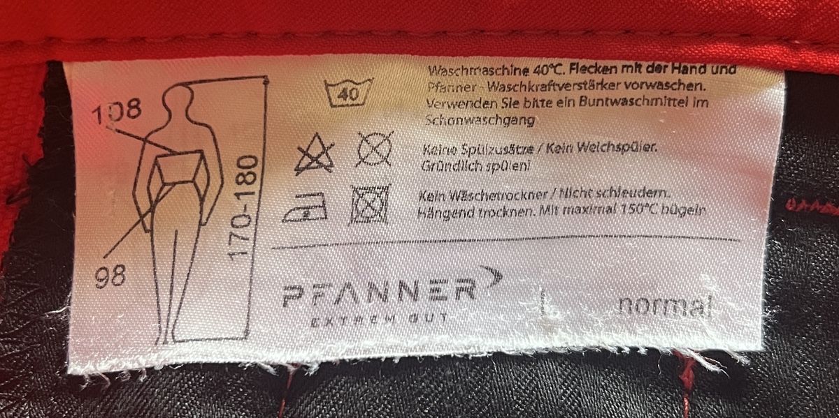 Pfanner Hosen: Outdoorhose Pfanner – Gebraucht aus Conters von sammy29 2