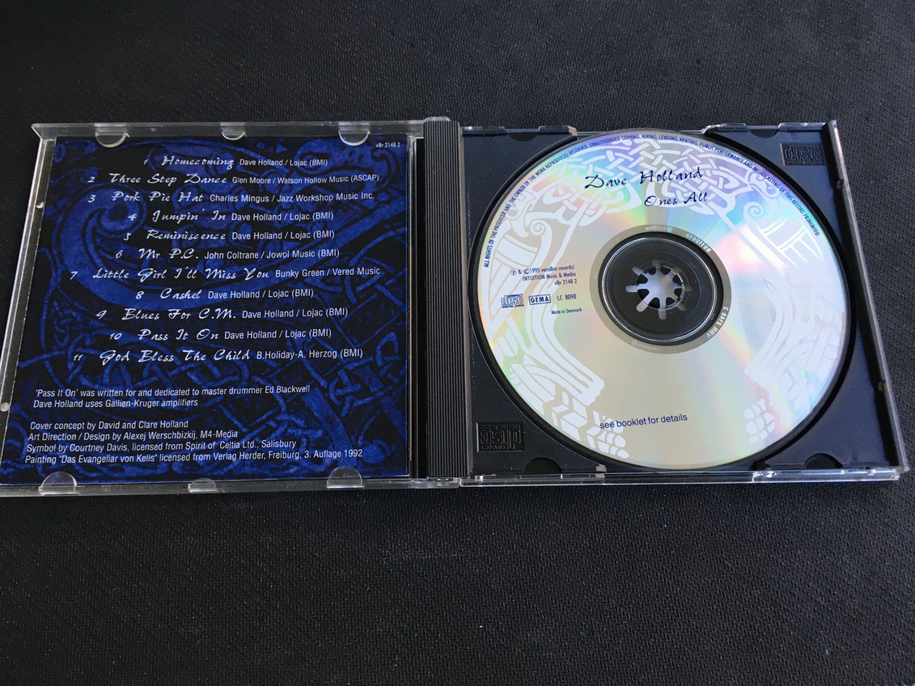 CD: Dave Holland - Ones All -CD- – Usato da St.Gallen venduto da MedienJoe 1