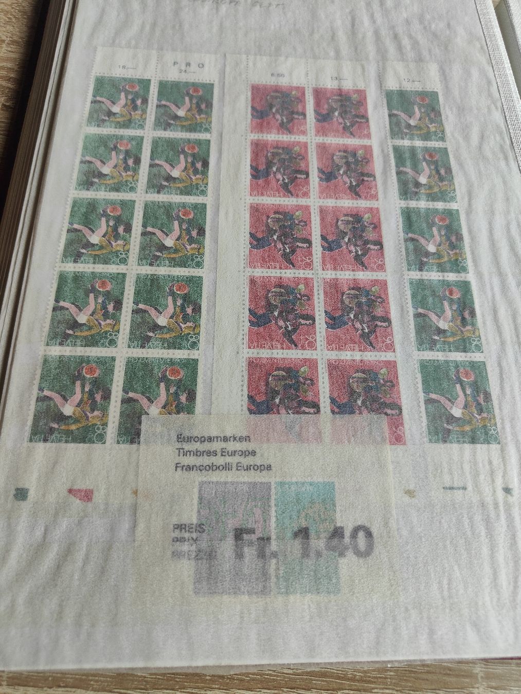 Tutti i francobolli: Frankaturware 1005CHF mit album ! – Nuovo (secondo la descrizione) da Geneveys-Coffrane venduto da avena125 8