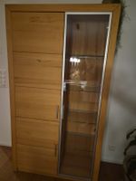 glasschrank massiv 