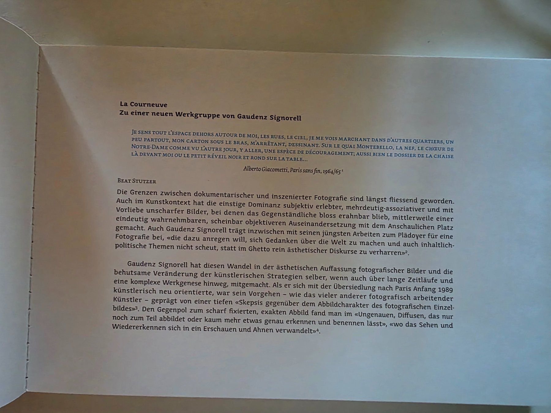 Bücher: Andreas Walser / Gaudenz Signorell - Ein Dialog - 2006 – Gebraucht aus Walterswil BE von Lonitti 4
