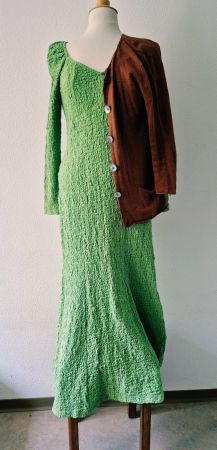 MAXIKLEID KLEID DRESS S 36 , TOP ZU GUDRUN SJÖDEN JACKE