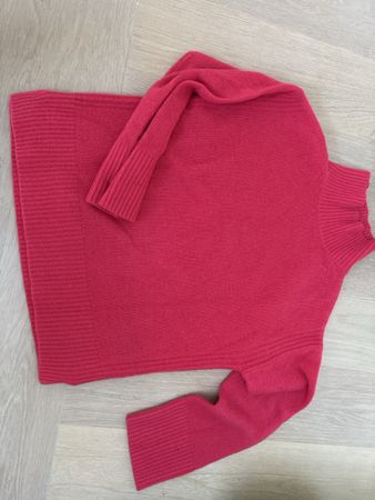 Luisa Cerano Pullover rot Grösse 40 guter Zustand