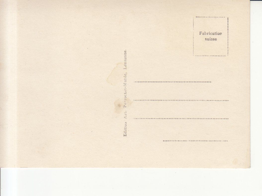 Cartoline postali: Wengernalp Wengen ca. 1935 – Usato da Bürglen TG venduto da StampGraf 1