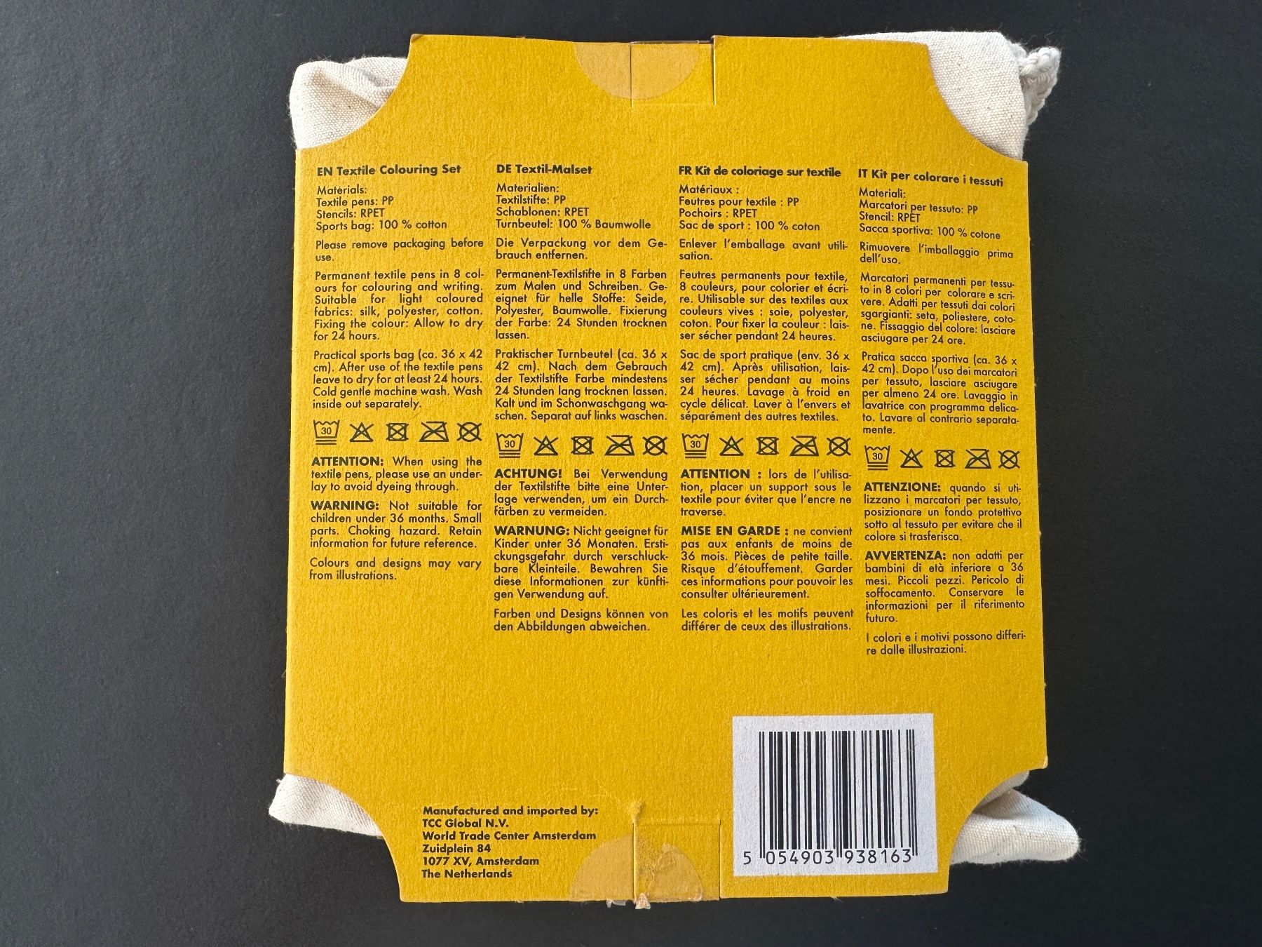 Kits de loisir créatif: Neu** Bastelset Turnbeutel Bemalen – Neuf avec emballage d'origine à Zollikon par Krenapf 1