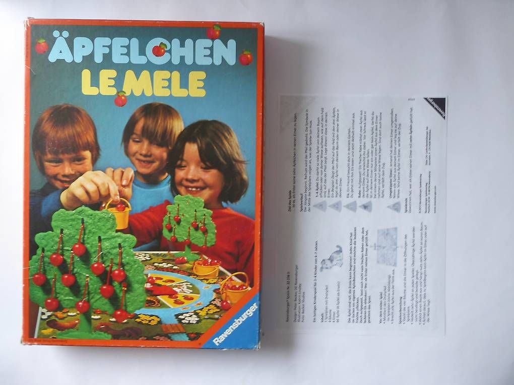 Ravensburger Giochi: Tolles Spiel: Äpfelchen, Ravensburger, 1979 – Usato da Turbenthal venduto da Panau