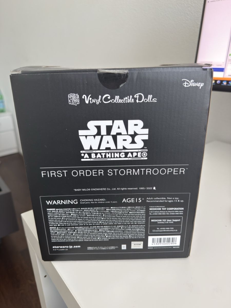Star Wars Statuette: Star Wars BAPE First Order Stormtrooper Figur – Nuovo (secondo la descrizione) da Kloten venduto da Haki_ZH 2
