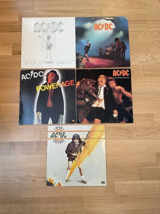 AC / DC - Vinyl Schallplatten Sammlung (Gebraucht) in Flawil für CHF 79 ...