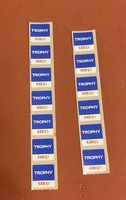13 Coop-Sammelmarken TROPHY rotho