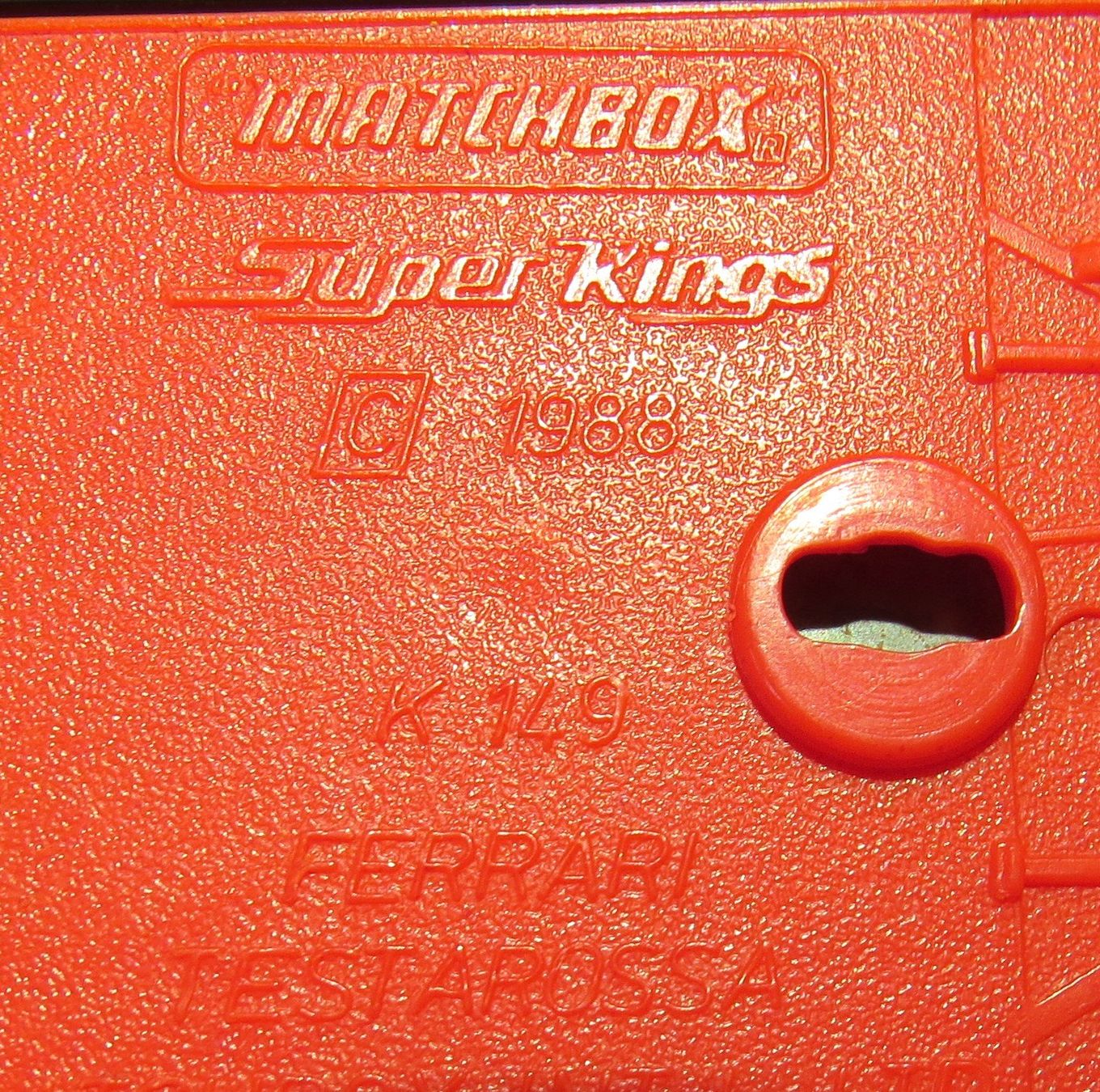 Matchbox Modellini d'auto: Ferrari Testarossa von Matchbox – Usato da Ettingen venduto da campione_1 3