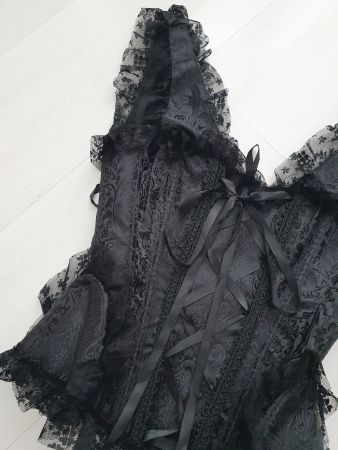 Wunderschöne Gothic Corsage Gr S *neuwertig*