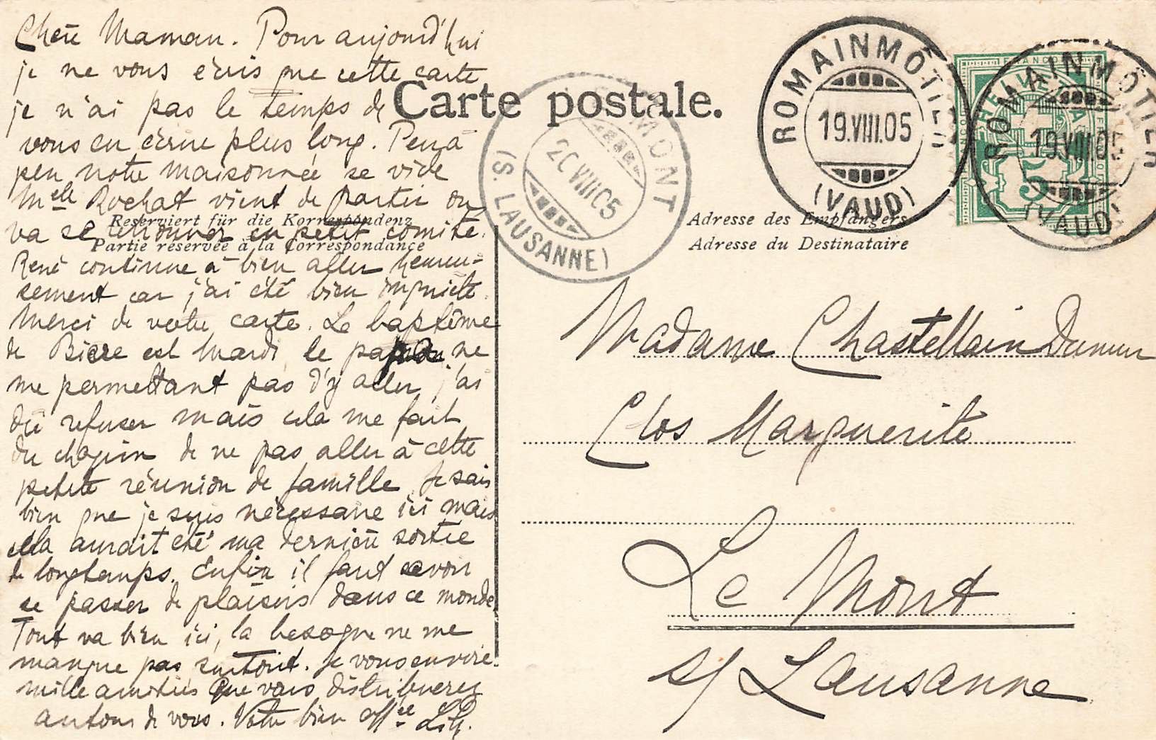Cartes postales: Romainmofier – D'occasion à Biasca par Blenio71 1