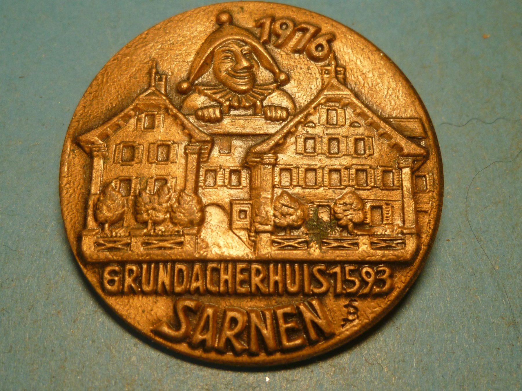 Placchette & Badge: SARNEN 1973 BRONZE – Usato da Ried (Muotathal) venduto da Mandarin02