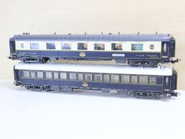 Rivarossi 2 x CIWL Orient Express Personenwagen H0 - Set