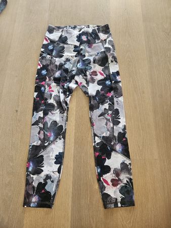 Sportleggings mit Blumenmuster, Grösse M
