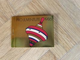 Pro Juventute Markenheftchen 1986. ET