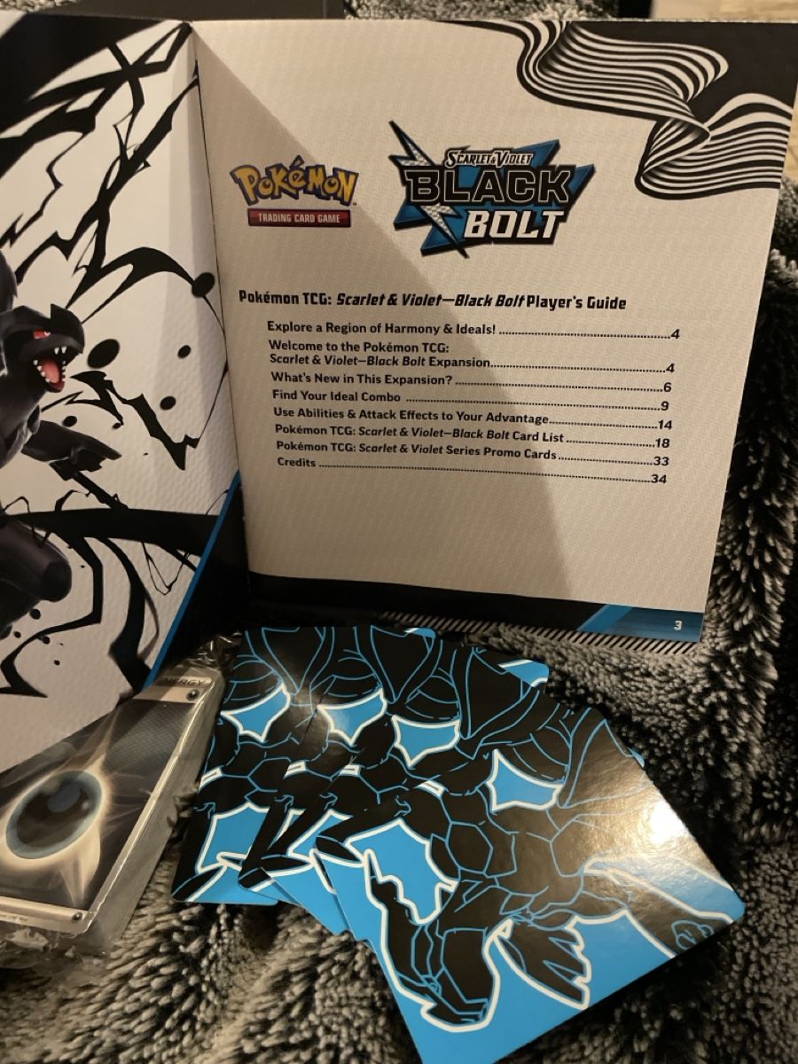 Pokémon Carte collezionabili: Pokemon: Black Bolt Trainerbox – Usato da Rothenburg venduto da ana_yhq7 2