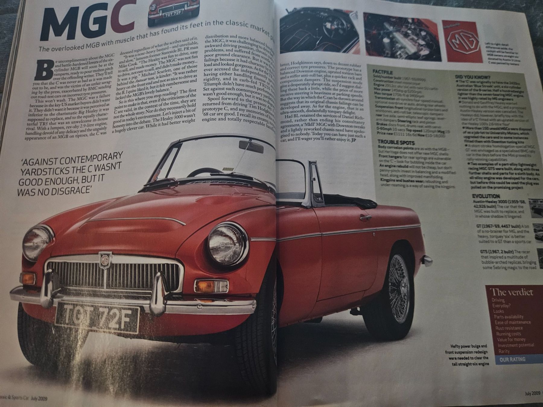 Aston Martin Sonstiges Fahrzeugzubehör: Sportscar 7/09 MG Ferrari 250 Ford Falcon Monaro Valiant xx – Gebraucht aus Flawil von sr1_f6st 3