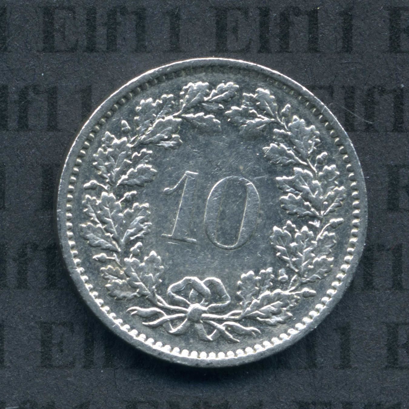 Tutti le monete: CHF___0.10 1974 -vz 10 Rappen – Usato da Widnau venduto da Elf11 1