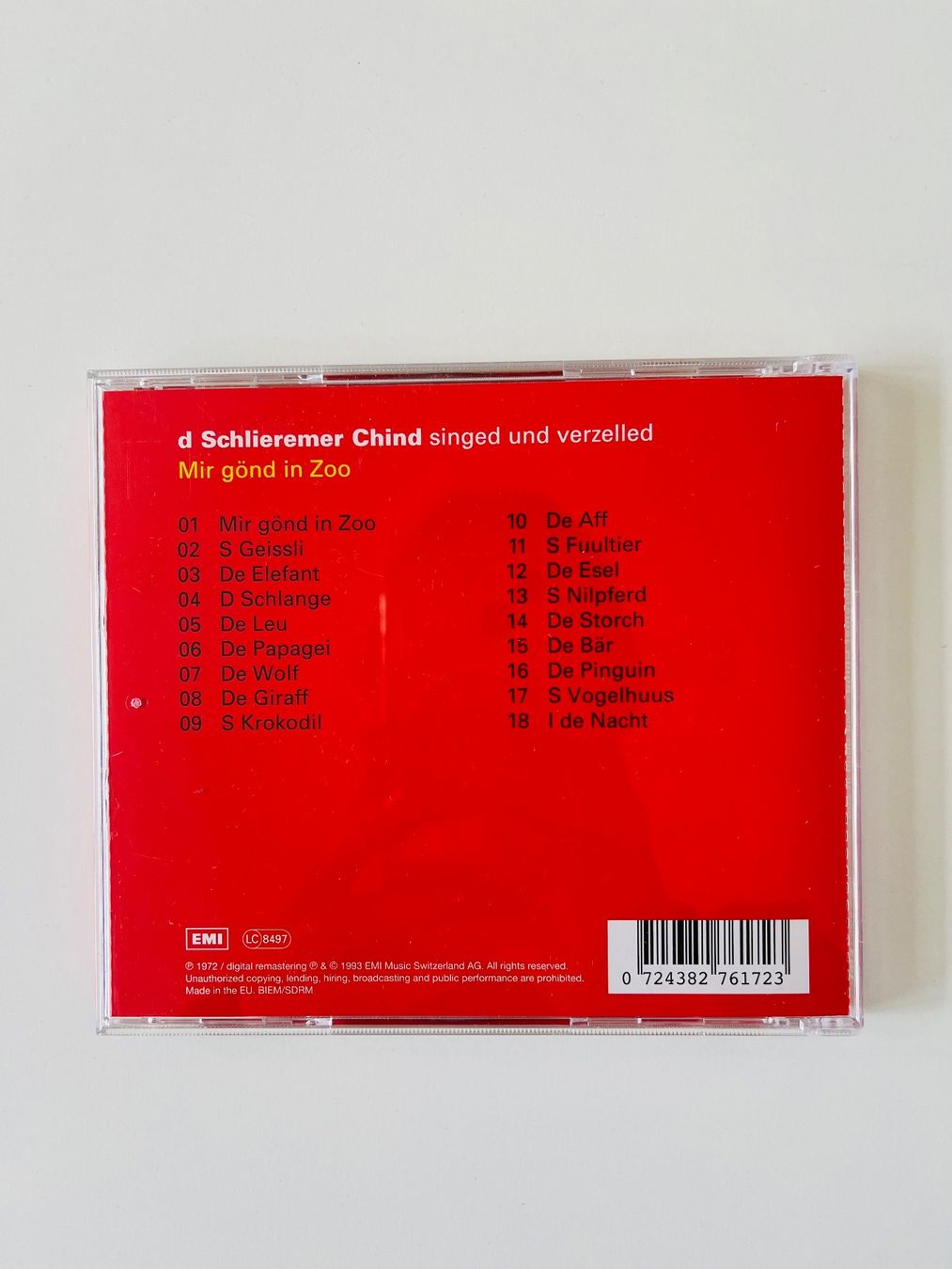 CDs: CD Schlieremer Chind – D'occasion à Zürich par cha_s85j 1