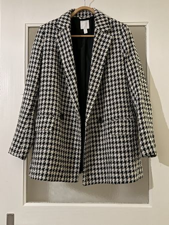 H&M Blazer - Hahnentritt Muster, Grösse XS!