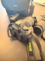 Nikon D5100 Kamera mit 2 Objektiven + Tasche
