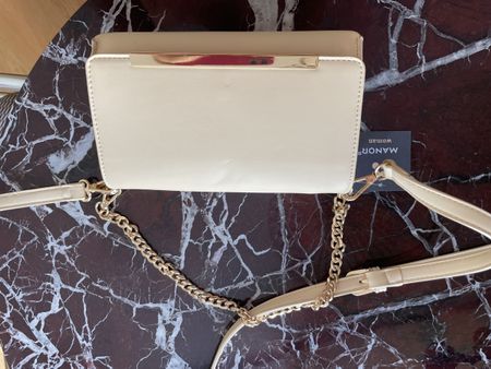 Manor Handtasche, creme-beige, neuwertig für den Sommer!