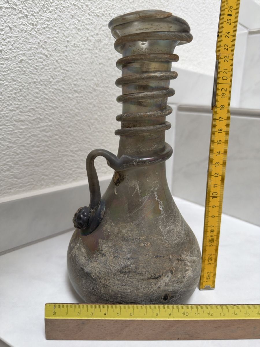 Murano Vasi & Recipienti: Murano Glas Vase Scavo, Römischer Stil. – Usato da Biberist venduto da Momo33 6