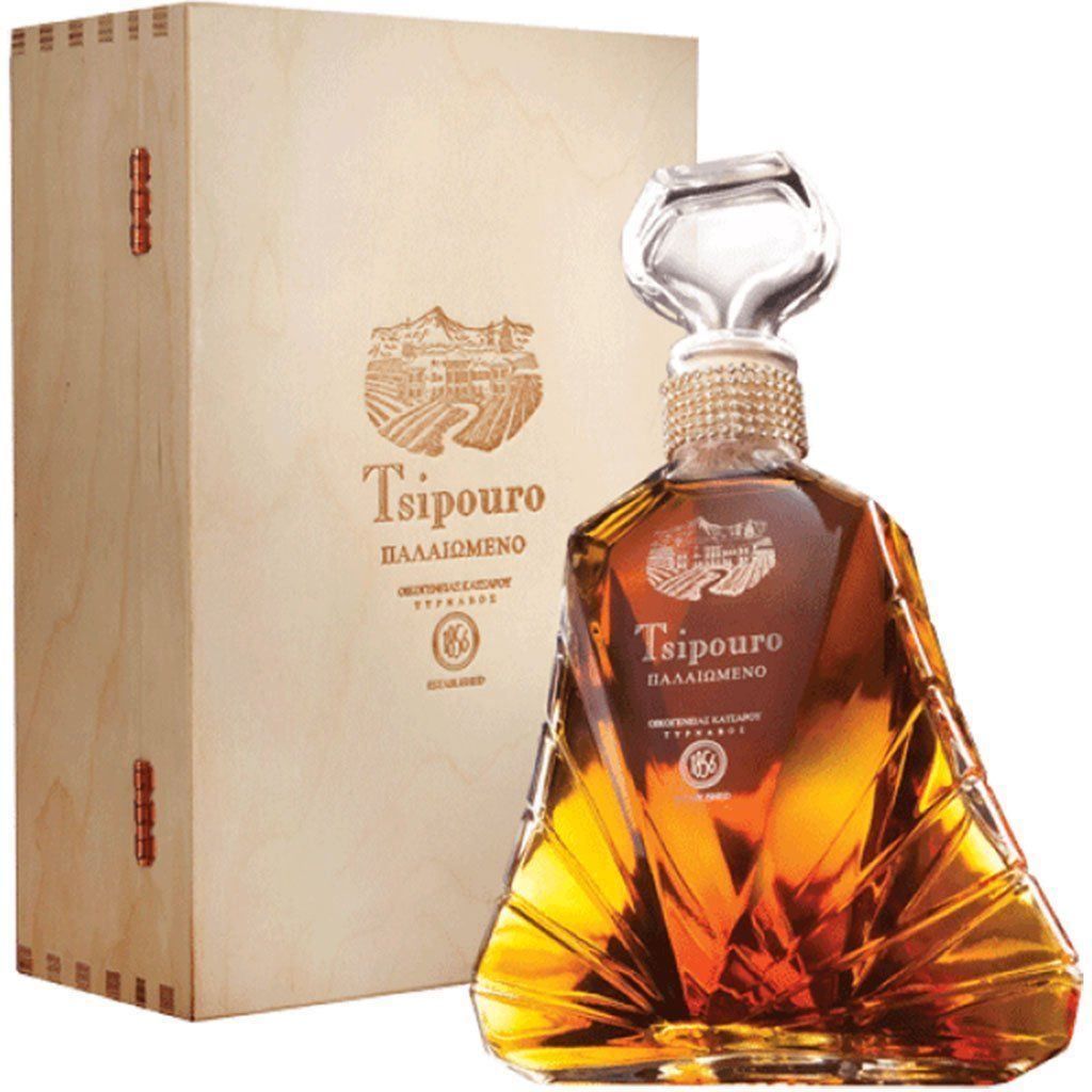 Bevande alcoliche: Tsipouro (Grappa) Katsaros Aged 700ml – Nuovo e nell'imballaggio originale da Degersheim venduto da jiopan