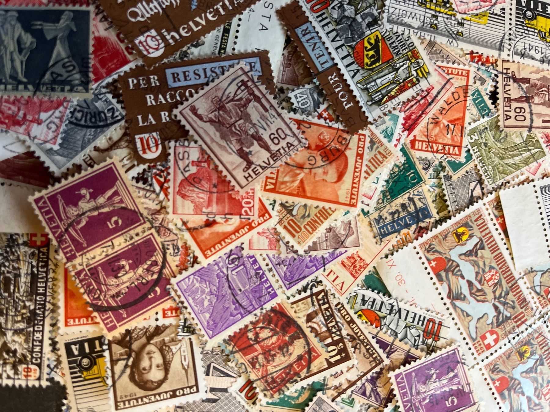 Tutti i francobolli: Briefmarken Lot ab Fr. 1.- – Usato da Dagmersellen venduto da wyss1982 4