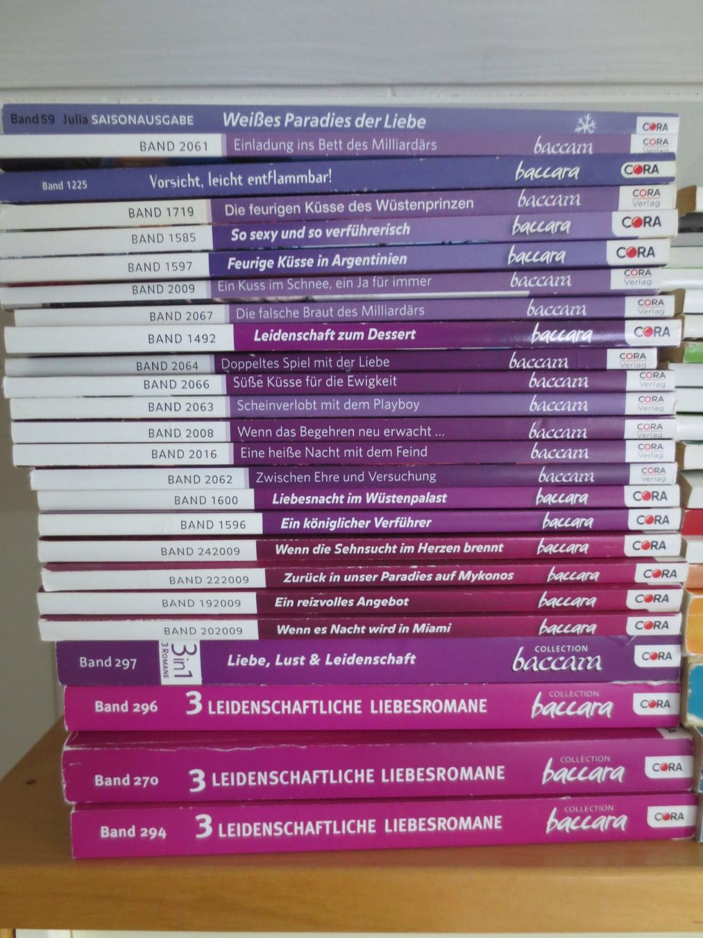 Libri: 99 Liebesromane Baccara, Romana... – Usato da Brütten venduto da Wildi5 1