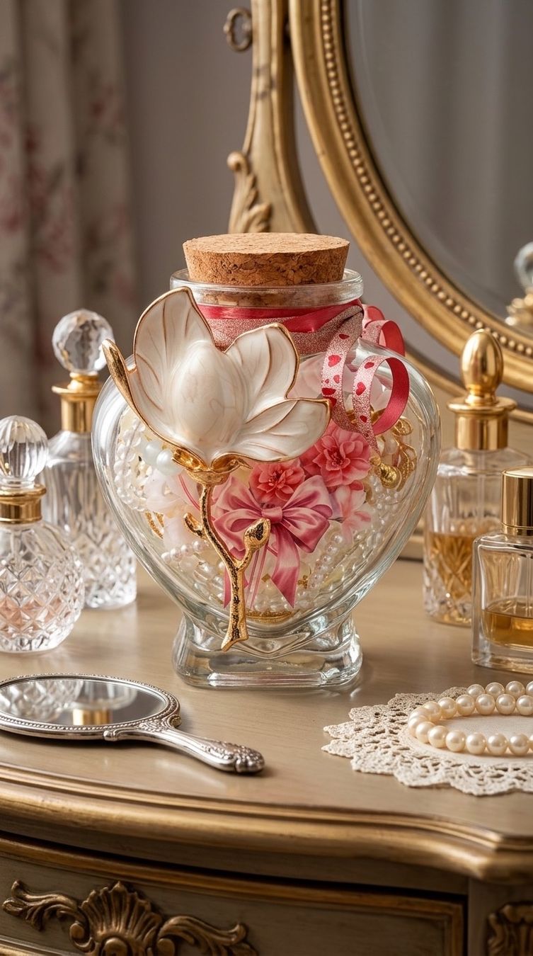 Sonstiger Schmuck: Jar de 150 ml remplie de bijoux – Neu und originalverpackt aus St-Maurice von Sandrinette123