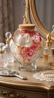 Jar de 150 ml remplie de bijoux