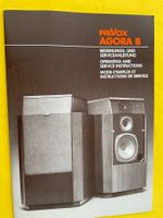 ReVox Agora B Bedienungsanleitung D, E, F