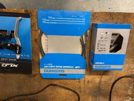 Shimano – BR T4000 + Bremsleitung +XLC Bremshebel