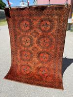Ersari 197x145cm Teppich handgeknüpft sauber