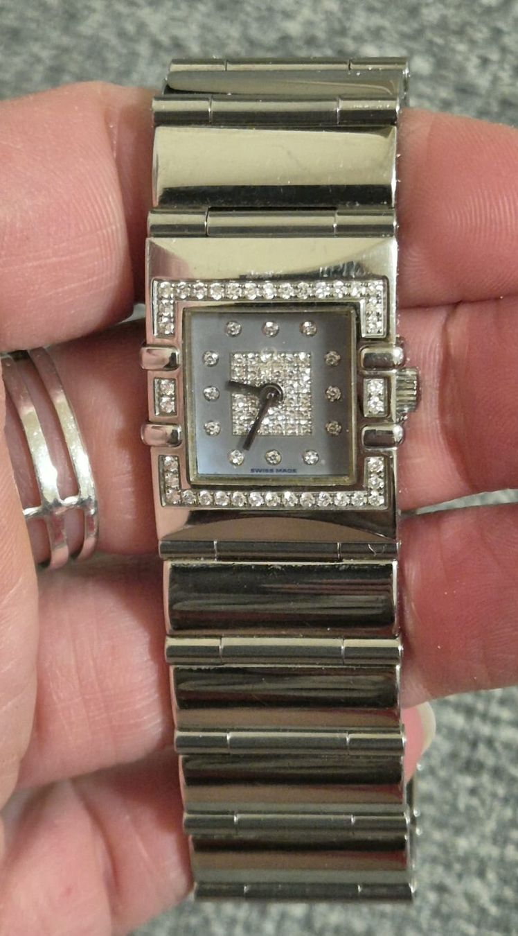 Omega Orologi: Omega Constellation Quadrilla diamants - chic ! – Usato da Genève venduto da Fresko01 4