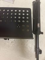 Music Stand Black Adjustable Height Good Condition