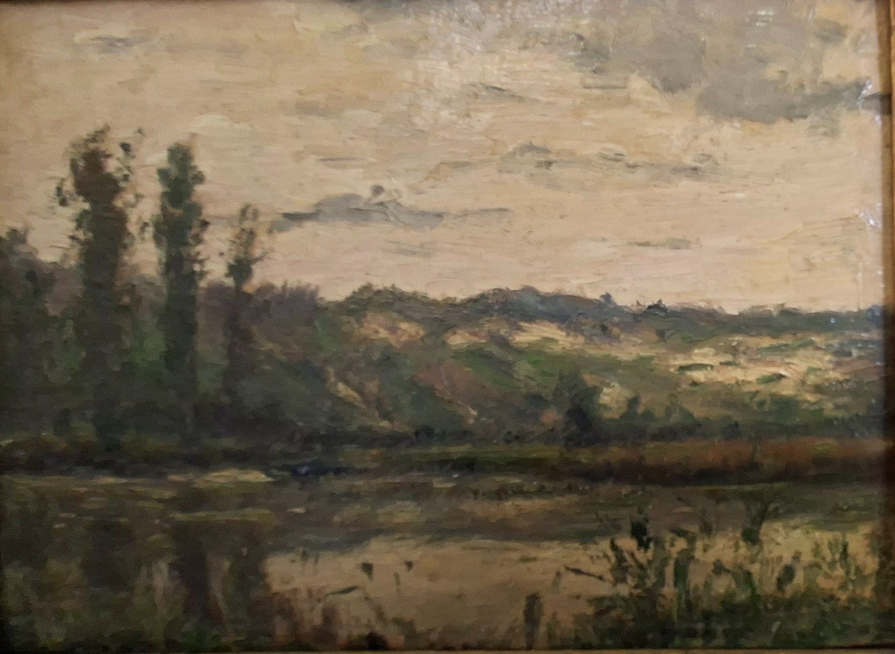 Dipinti: Etinehem, Frankreich, Ölbild, Fluss- oder Seelandschaft – Usato da St. Gallen venduto da BlauesKreuzSG-App 1