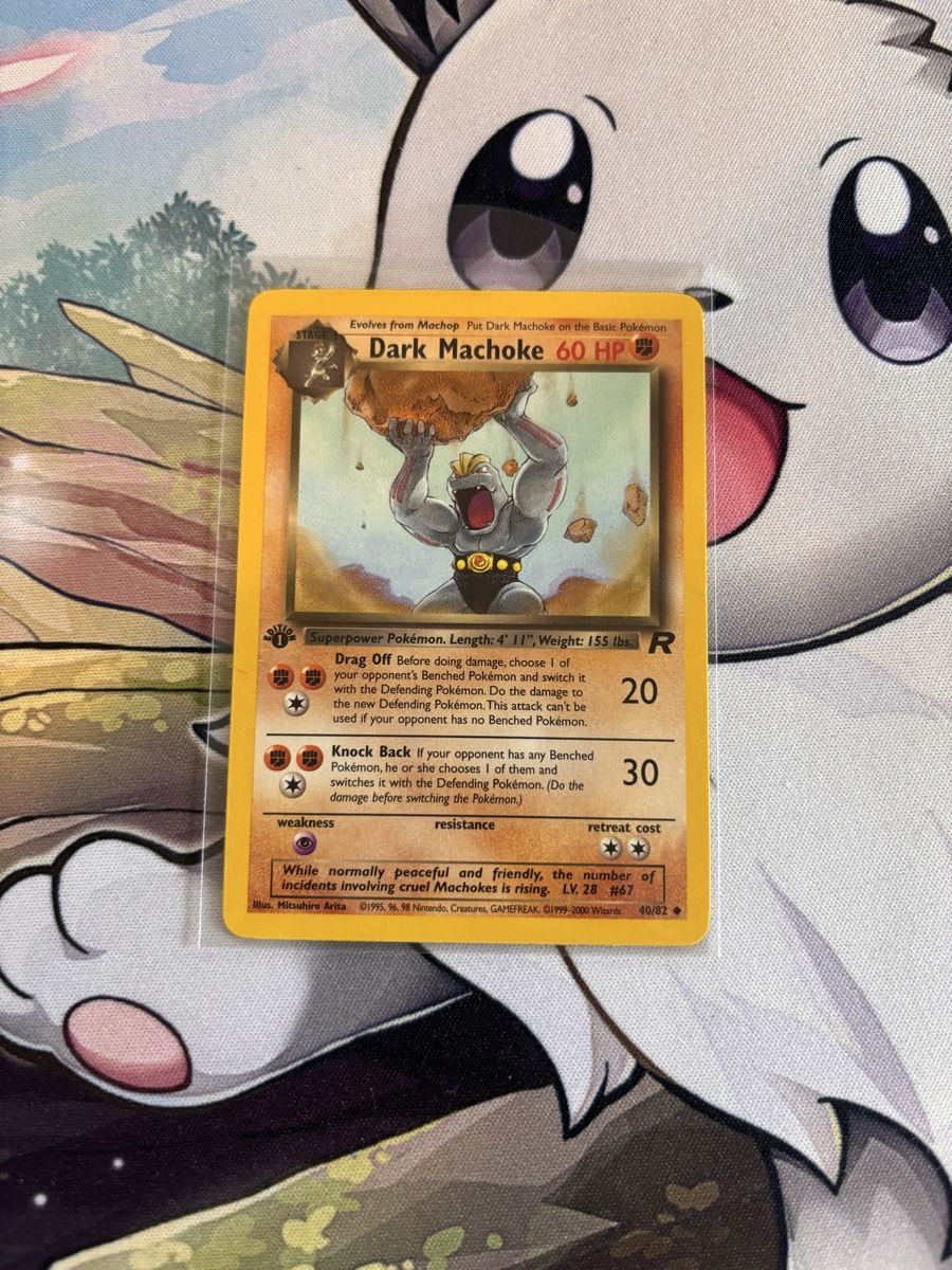 Pokémon Sammelbilder & Trading cards: Dark Machoke (TR 40) First Edition – Gebraucht aus Regensdorf von sam_qrg5