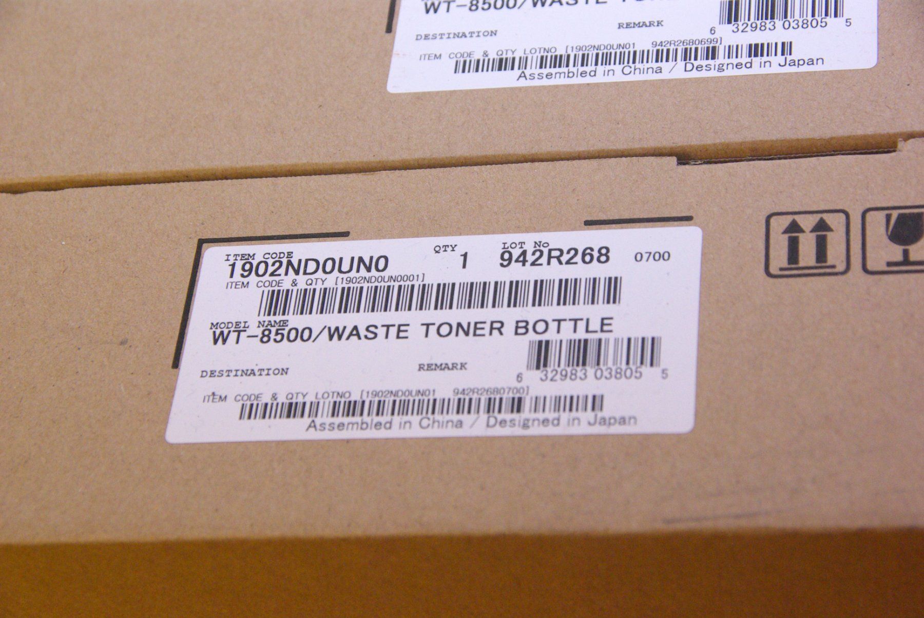 Kyocera Druckerpatronen & Toner: 6x Kyocera Resttonerbehälter WT-8500 – Neu und originalverpackt aus Herisau von  2