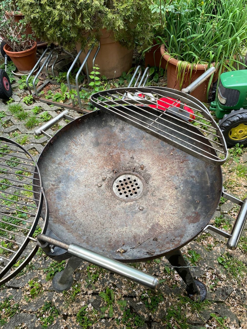Cheminée d'extérieur: Feuerschale/Grill – D'occasion à Dübendorf par s_a_8gmj 1