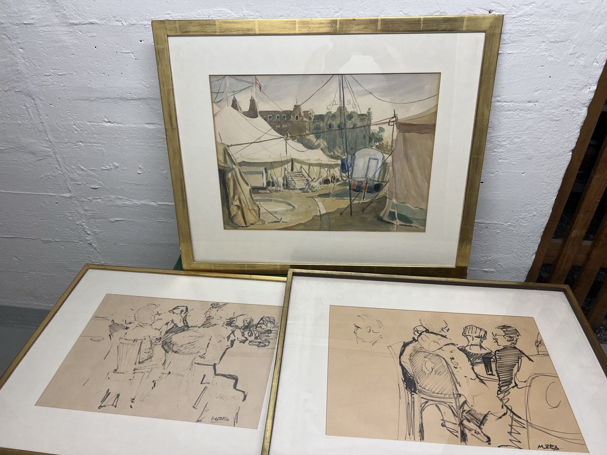 Tableaux: 3 Gemälde  – D'occasion à Zürich par jao_2bx7