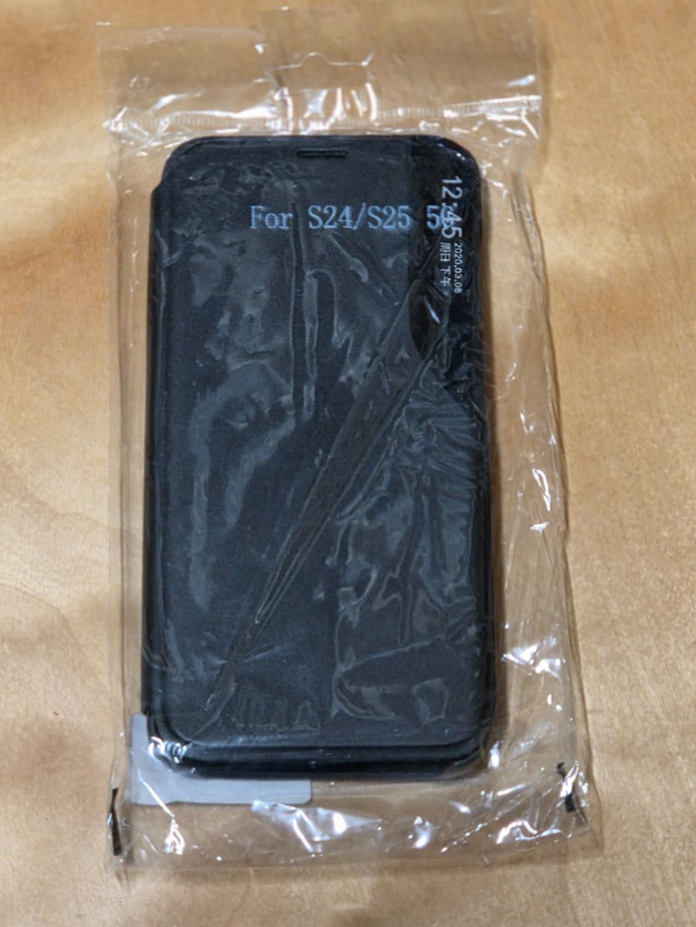 Cover & Protezioni schermo: Samsung Galaxy S25 Leder Hülle Small Window View Flip Case – Nuovo e nell'imballaggio originale da Basadingen venduto da NekoBricks 1