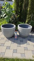 2er Set Übertöpfe/Pflanzentöpfe, ideal für den Garten!
