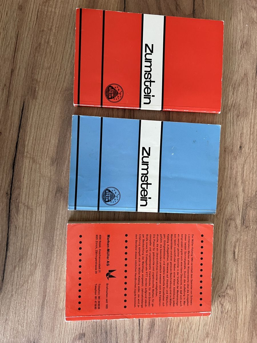 Tutti i francobolli: 3Stk. alte Briefmarkenkataloge – Usato da Braunau venduto da Desil2511 4