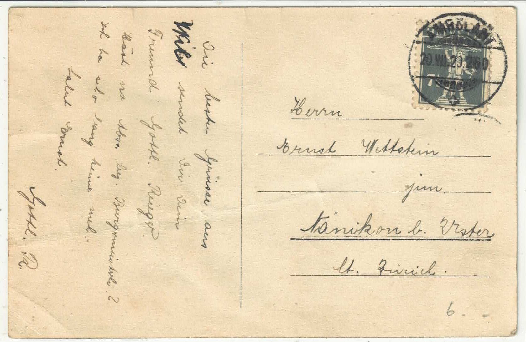 Cartes postales: Wil ZH - Generalansicht – Défectueux à Ettingen par Kartenplanet 1